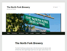 Tablet Screenshot of northforkbrewery.com